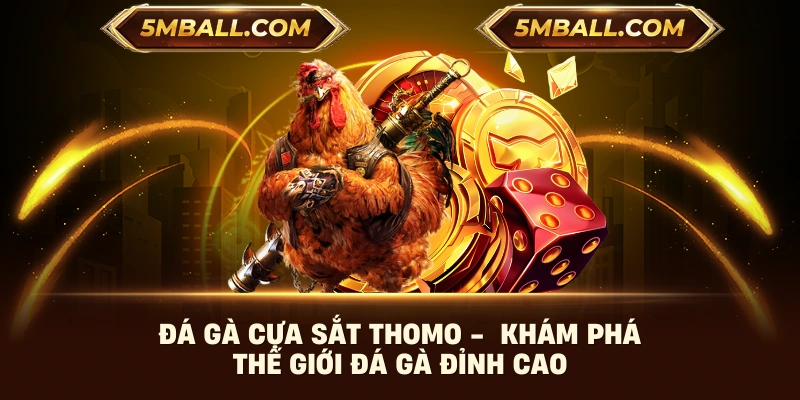 Đá Gà Cựa Sắt Thomo - Khám Phá Thế Giới Đá Gà Đỉnh Cao