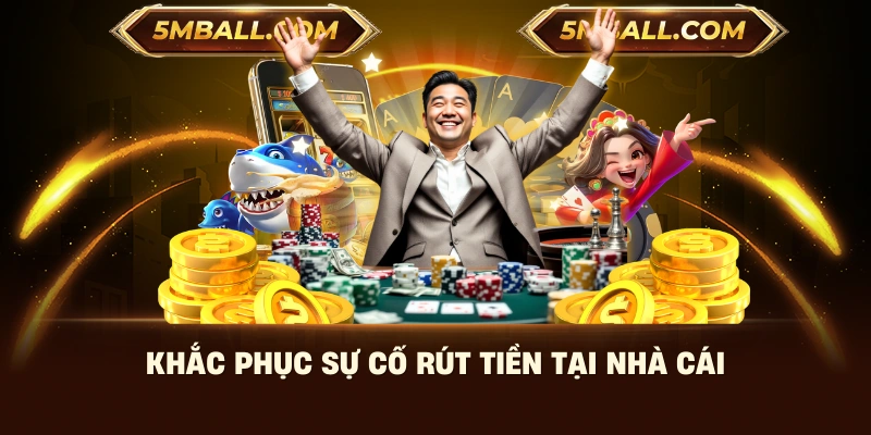 Khắc phục sự cố rút tiền tại nhà cái